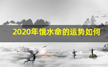 2020年饿水命的运势如何