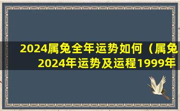 2024属兔全年运势如何（属兔2024年运势及运程1999年的兔）