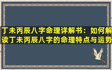 丁未丙辰八字命理详解书：如何解读丁未丙辰八字的命理特点与运势