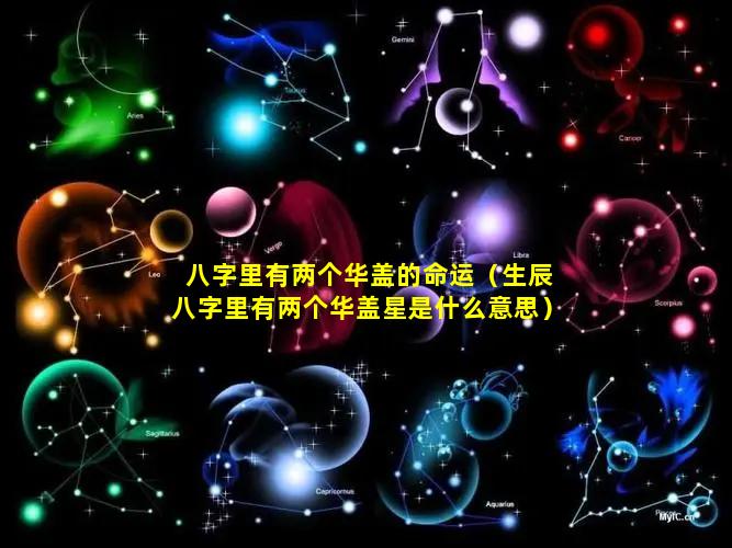 八字里有两个华盖的命运（生辰八字里有两个华盖星是什么意思）