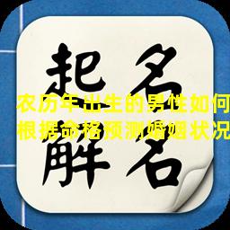 农历年出生的男性如何根据命格预测婚姻状况