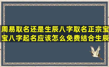 周易取名还是生辰八字取名正宗宝宝八字起名应该怎么免费结合生辰