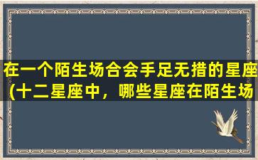 在一个陌生场合会手足无措的星座(十二星座中，哪些星座在陌生场合会感到手足无措？)