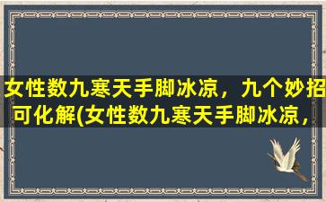 女性数九寒天手脚冰凉，九个妙招可化解(女性数九寒天手脚冰凉，九个妙招大公开！)