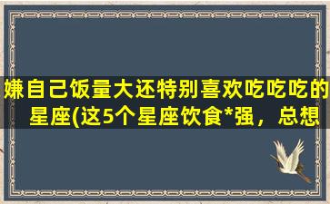 嫌自己饭量大还特别喜欢吃吃吃的星座(这5个星座饮食*强，总想吃吃吃)