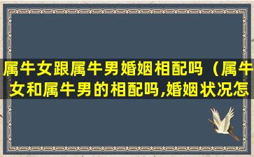 属牛女跟属牛男婚姻相配吗（属牛女和属牛男的相配吗,婚姻状况怎么样）