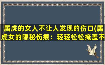 属虎的女人不让人发现的伤口(属虎女的隐秘伤痕：轻轻松松掩盖不为人知的伤口)