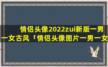 情侣头像2022zui新版一男一女古风「情侣头像图片一男一女动漫古风」