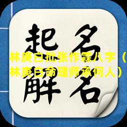 林庚白批张作霖八字（林庚白命理师承何人）