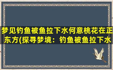 梦见钓鱼被鱼拉下水何意桃花在正东方(探寻梦境：钓鱼被鱼拉下水的含义，桃花正东方为何吸引人)