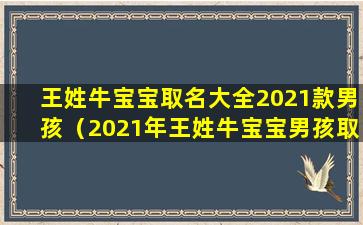 王姓牛宝宝取名大全2021款男孩（2021年王姓牛宝宝男孩取什么名字好）