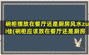 碗柜摆放在餐厅还是厨房风水zui佳(碗柜应该放在餐厅还是厨房才符合风水要求？)