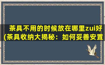 茶具不用的时候放在哪里zui好(茶具收纳大揭秘：如何妥善安置茶具？)