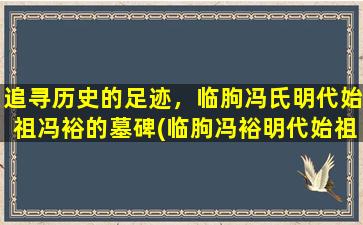 追寻历史的足迹，临朐冯氏明代始祖冯裕的墓碑(临朐冯裕明代始祖墓碑及历史足迹)